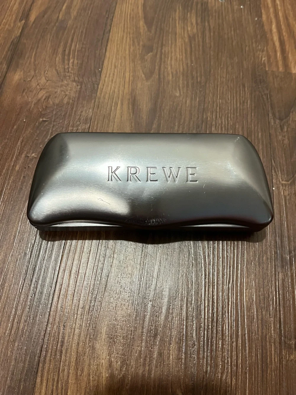 KREWE Sunglasses Hard Case Black Clamshell Microfiber